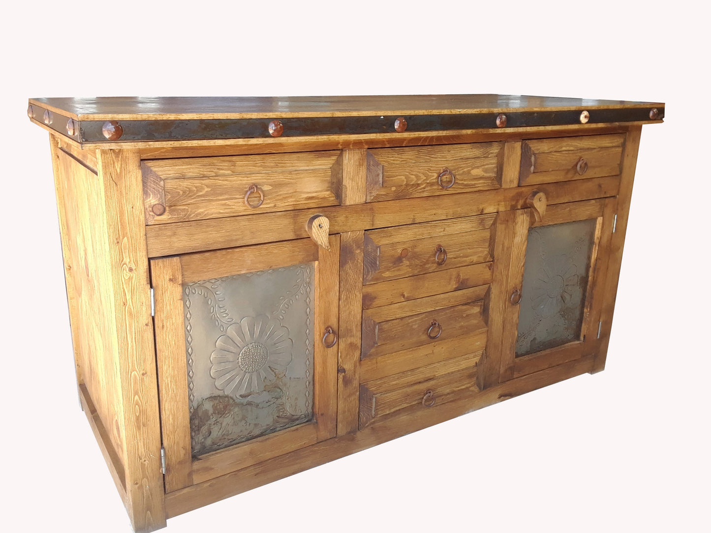 Rustic Bathroom Vanity Flora Laminosa