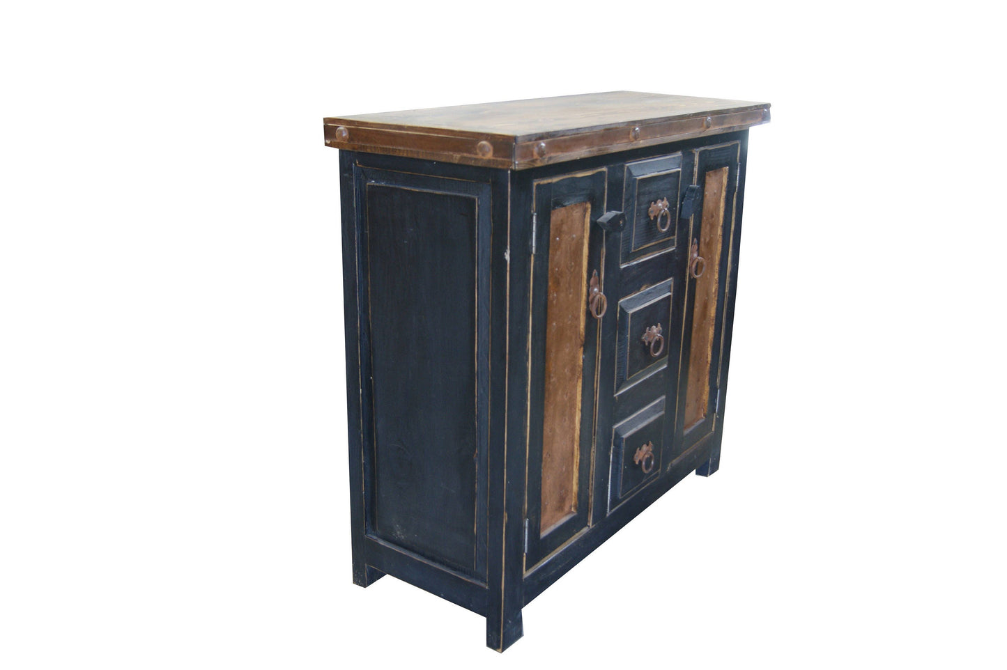 Rustic Vanity Black Wash