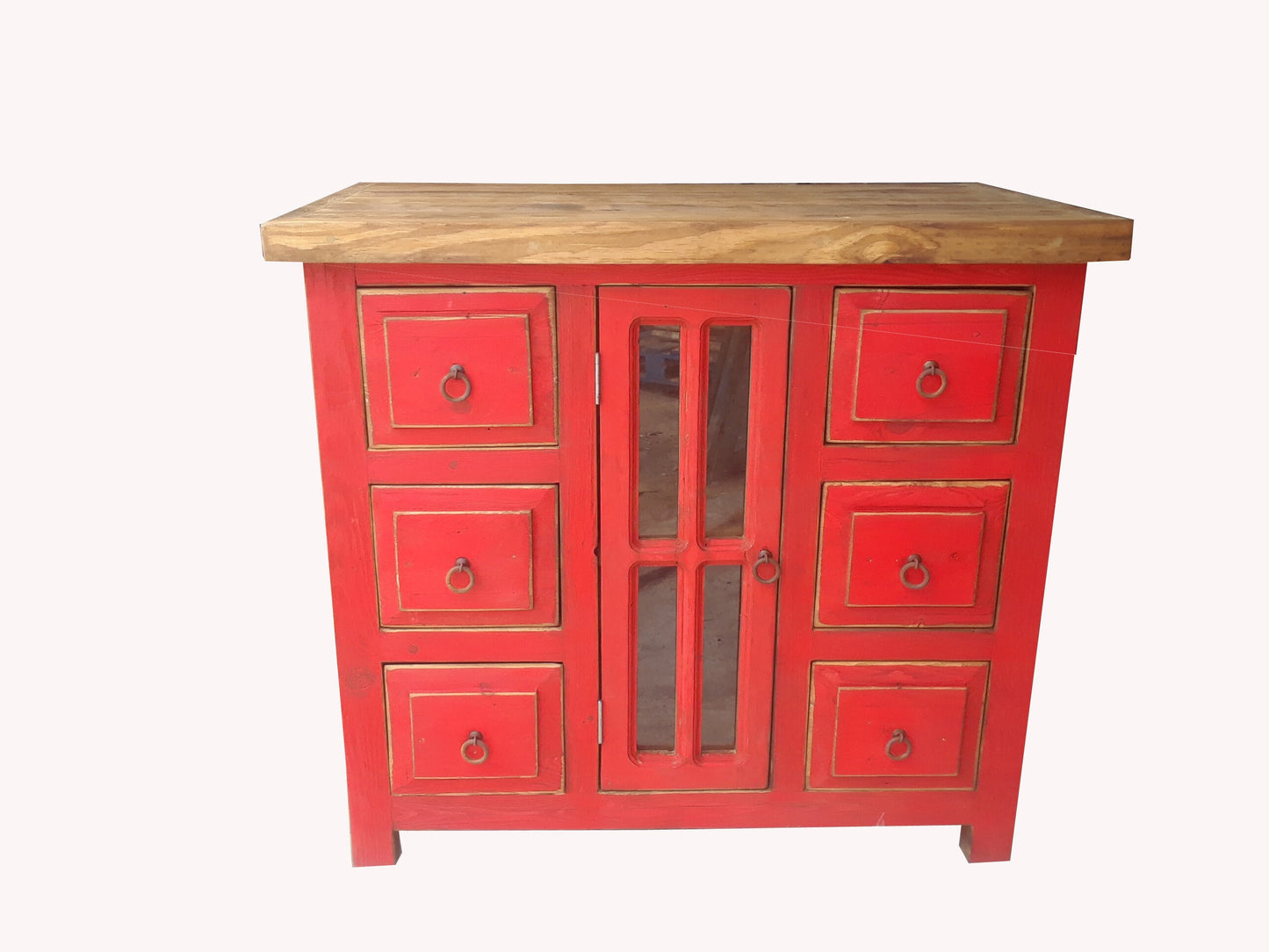 Burbank Custom Rustic Bathroom Vanity