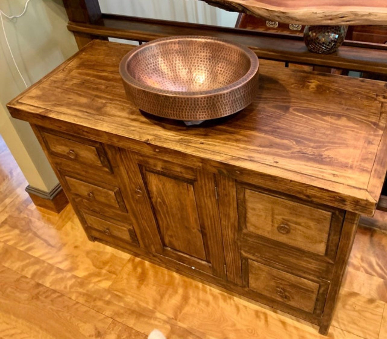 El Coyote Rustic Vanity