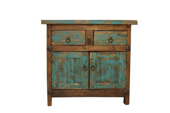 Rustic Reclycled Wood Bathroom Vanity