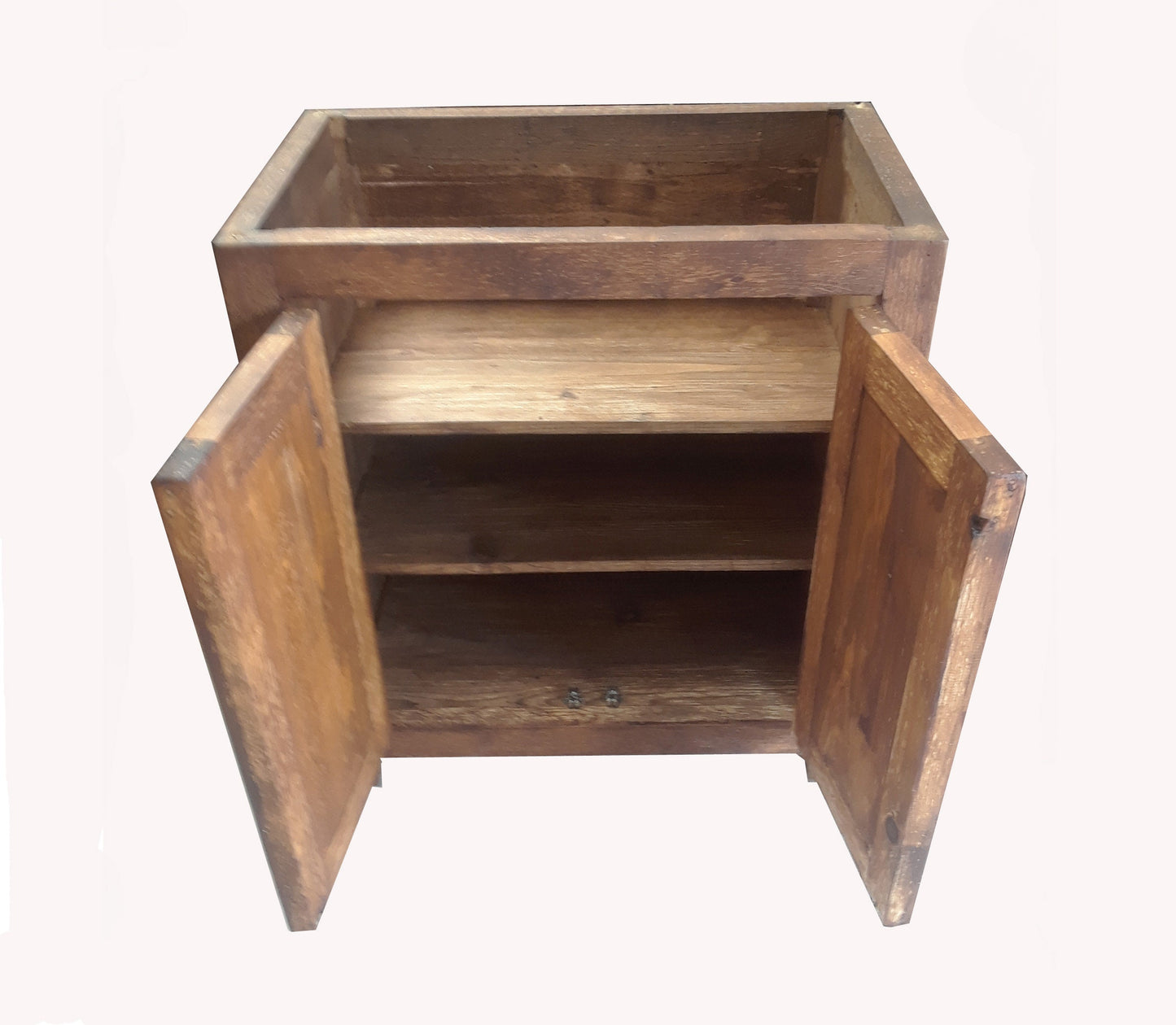 Rustic Reclaimed Wood Bathroom Vanity