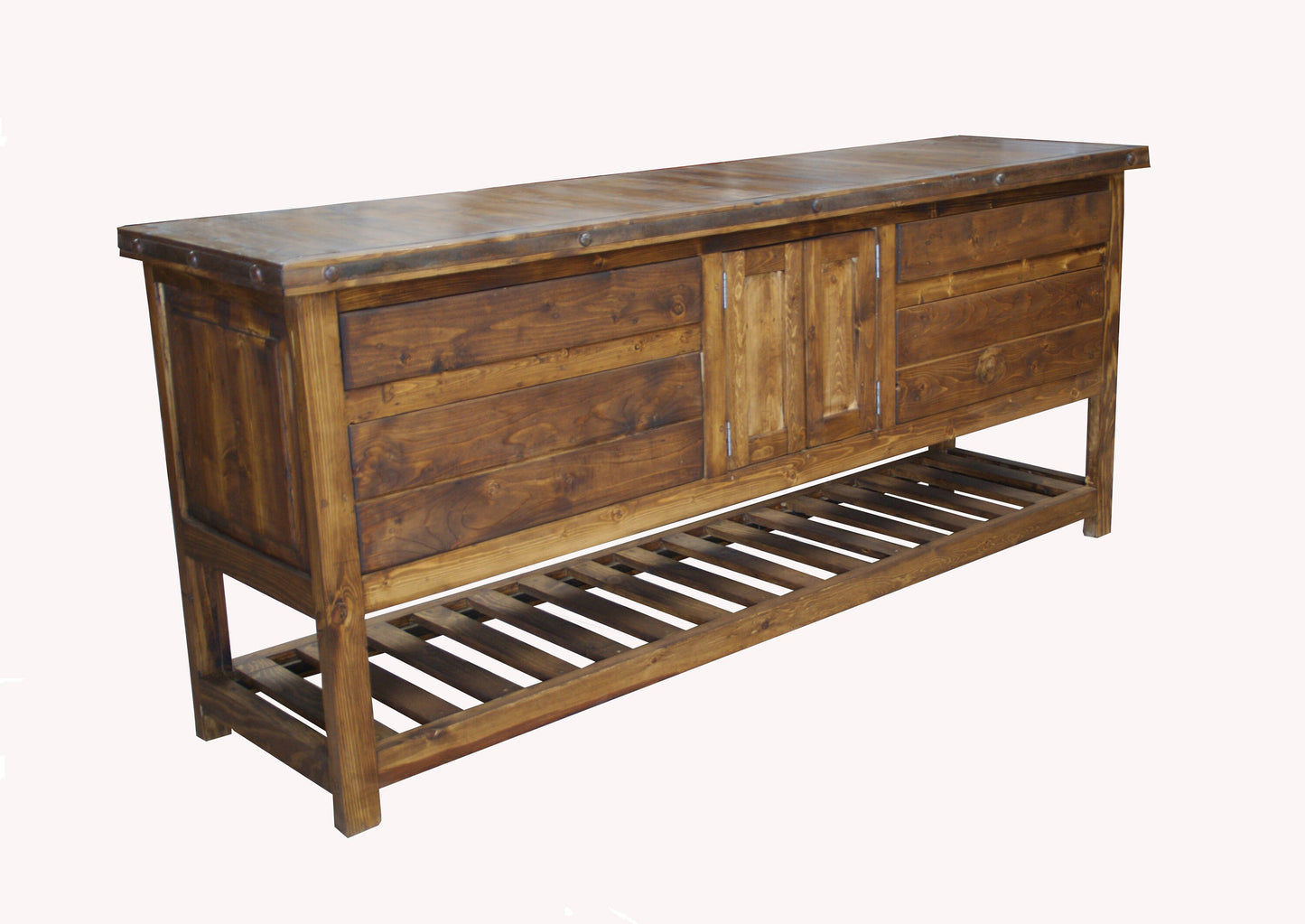 Belmont Reclaimed Wood Rustic Bathroom Vanity