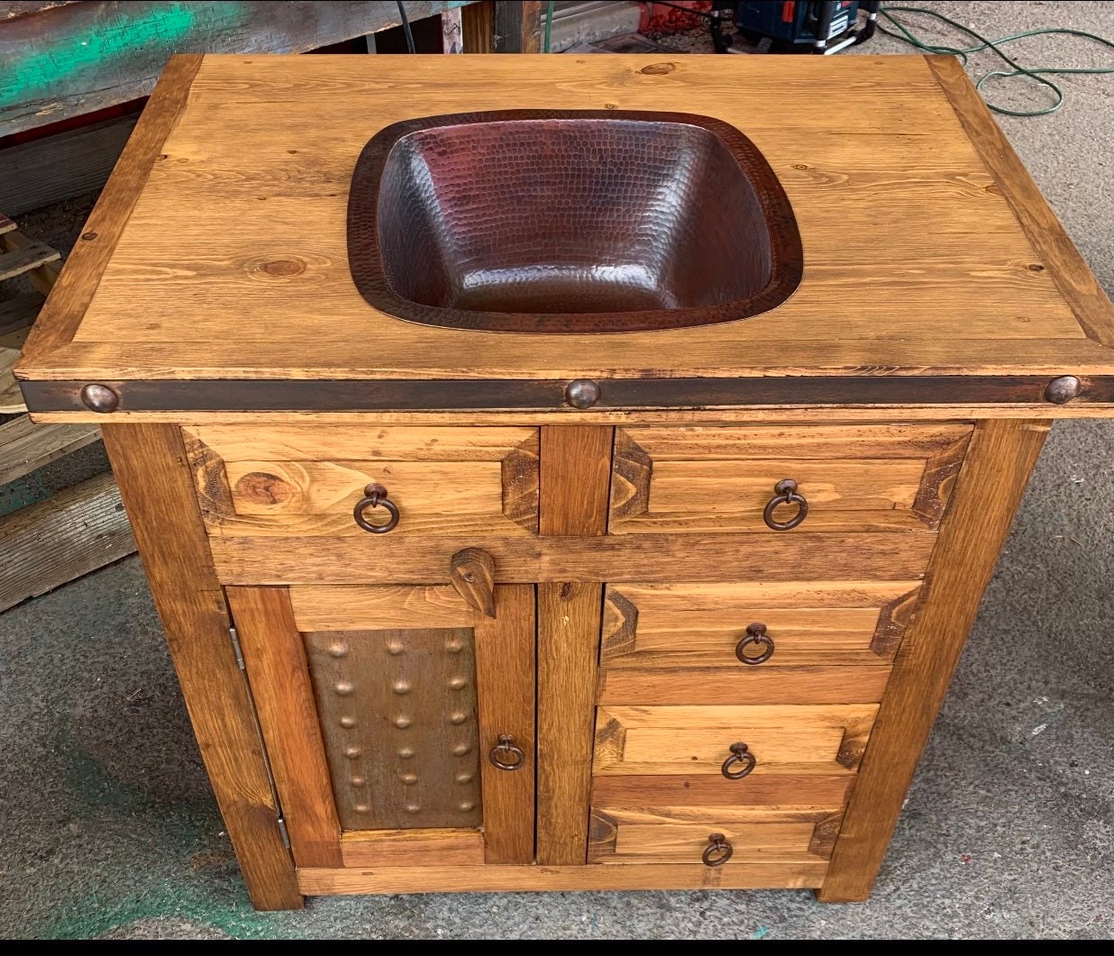 Rustic Bathroom vanity