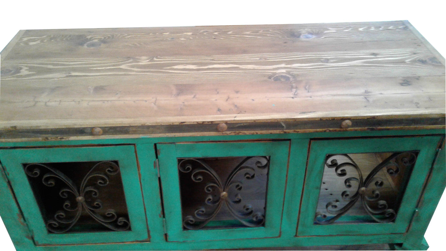Rustic Yugo Leg Bathroom vanity
