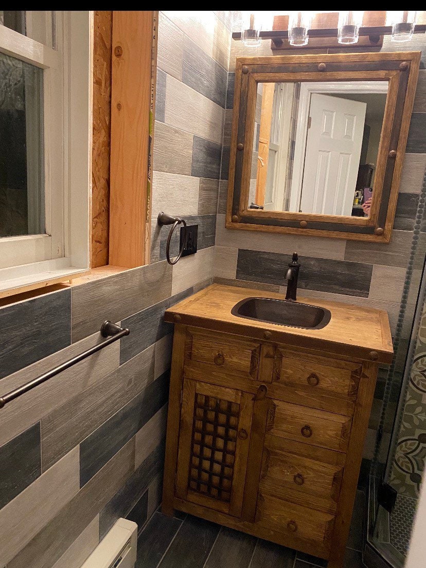 Dungeon bathroom vanity