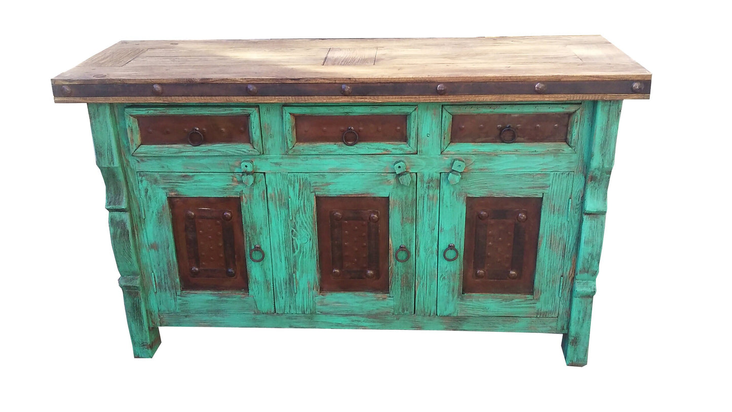 Beautiful Wire brushed bathroom vanity/buffet