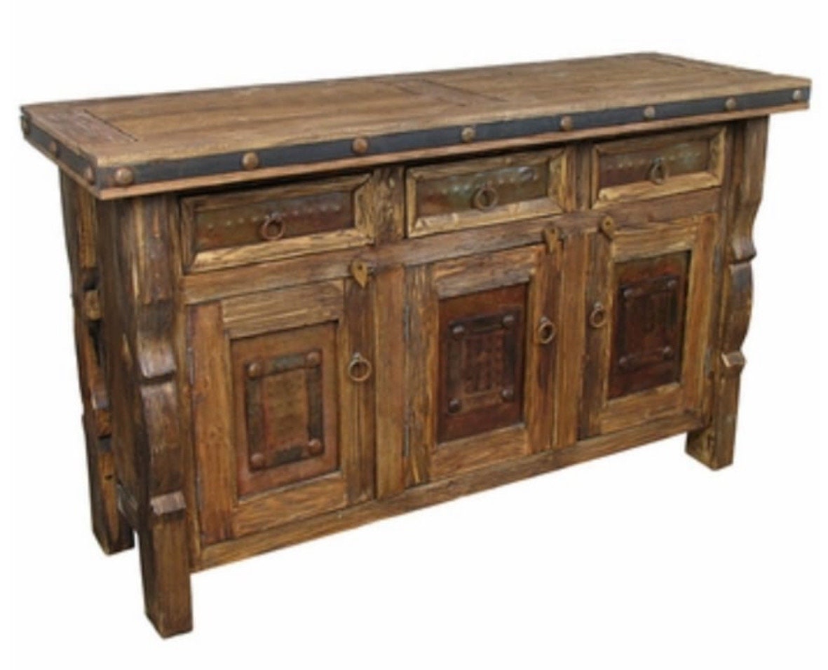 Beautiful Wire brushed bathroom vanity/buffet