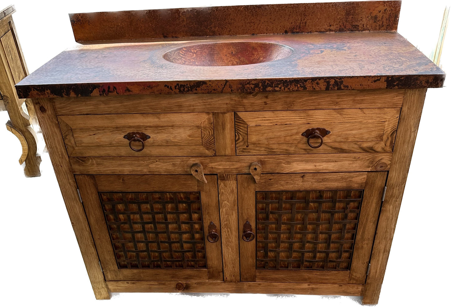 Dungeon Copper Top Vanity