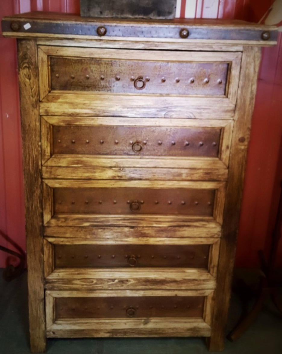 Moreno's - Rustic 5 Drawer Bedroom Dresser