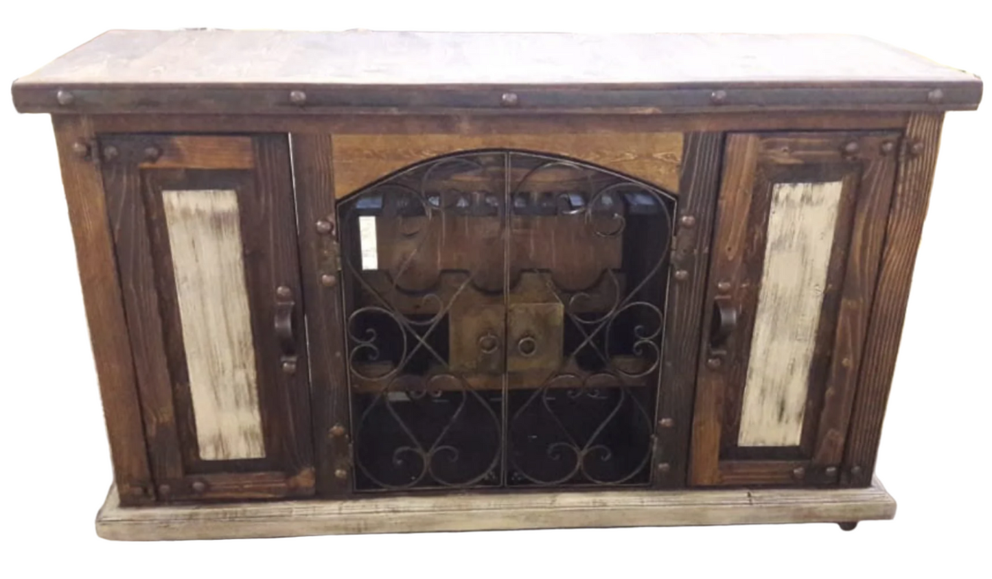Moreno's - Rustic Middle Age Metal Art Bathroom Vanity