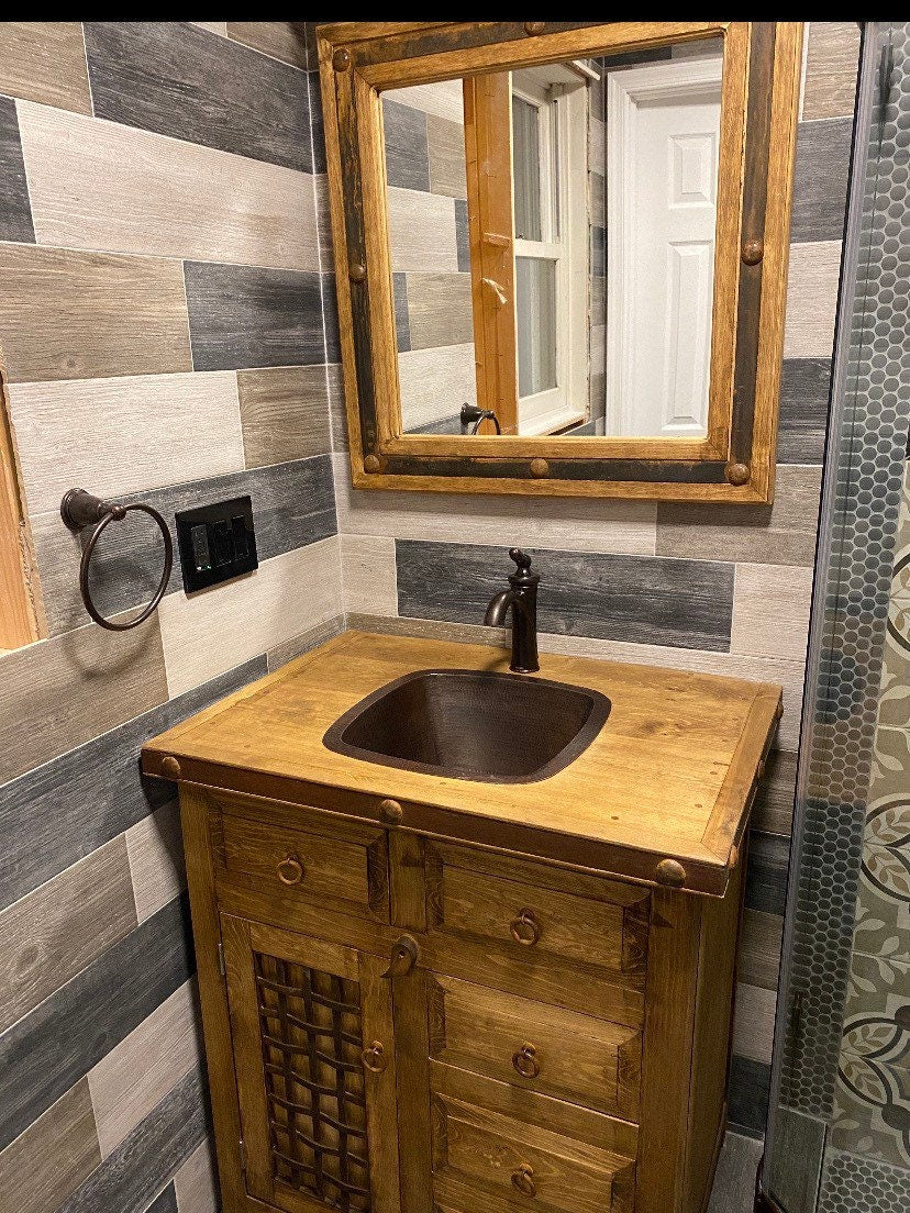 Dungeon bathroom vanity