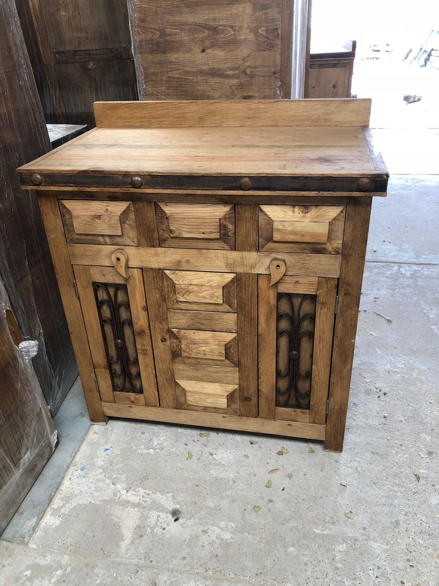 Rustic Saint Andrew Bathroom Vanity