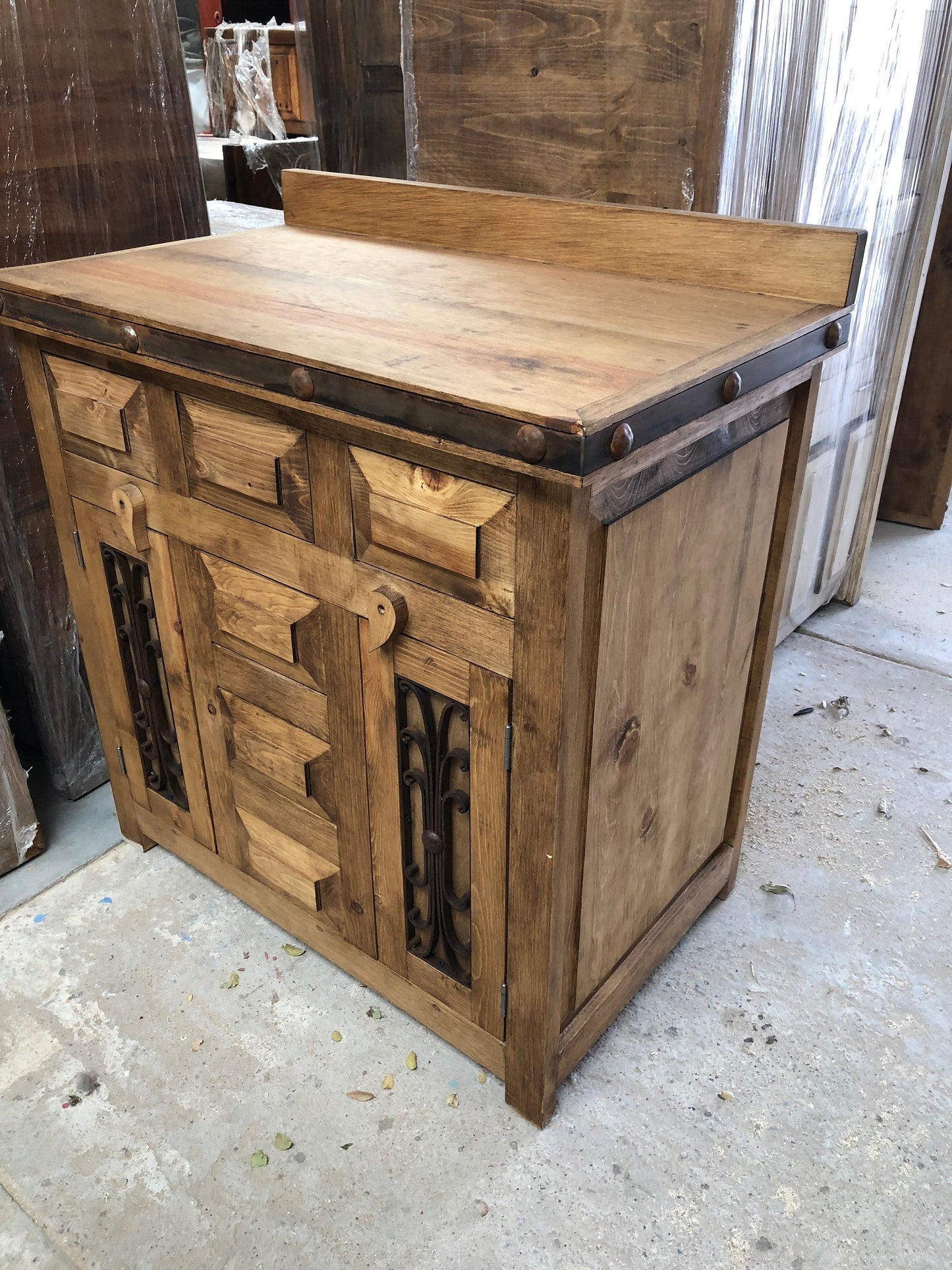 Rustic Saint Andrew Bathroom Vanity