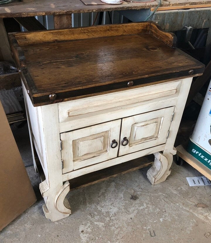 Rustic vanity