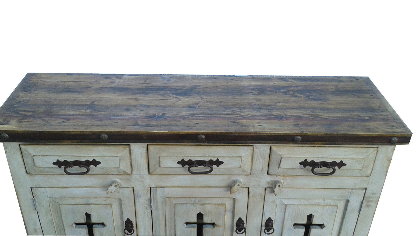 Templar Cross Rustic Bathroom Vanity