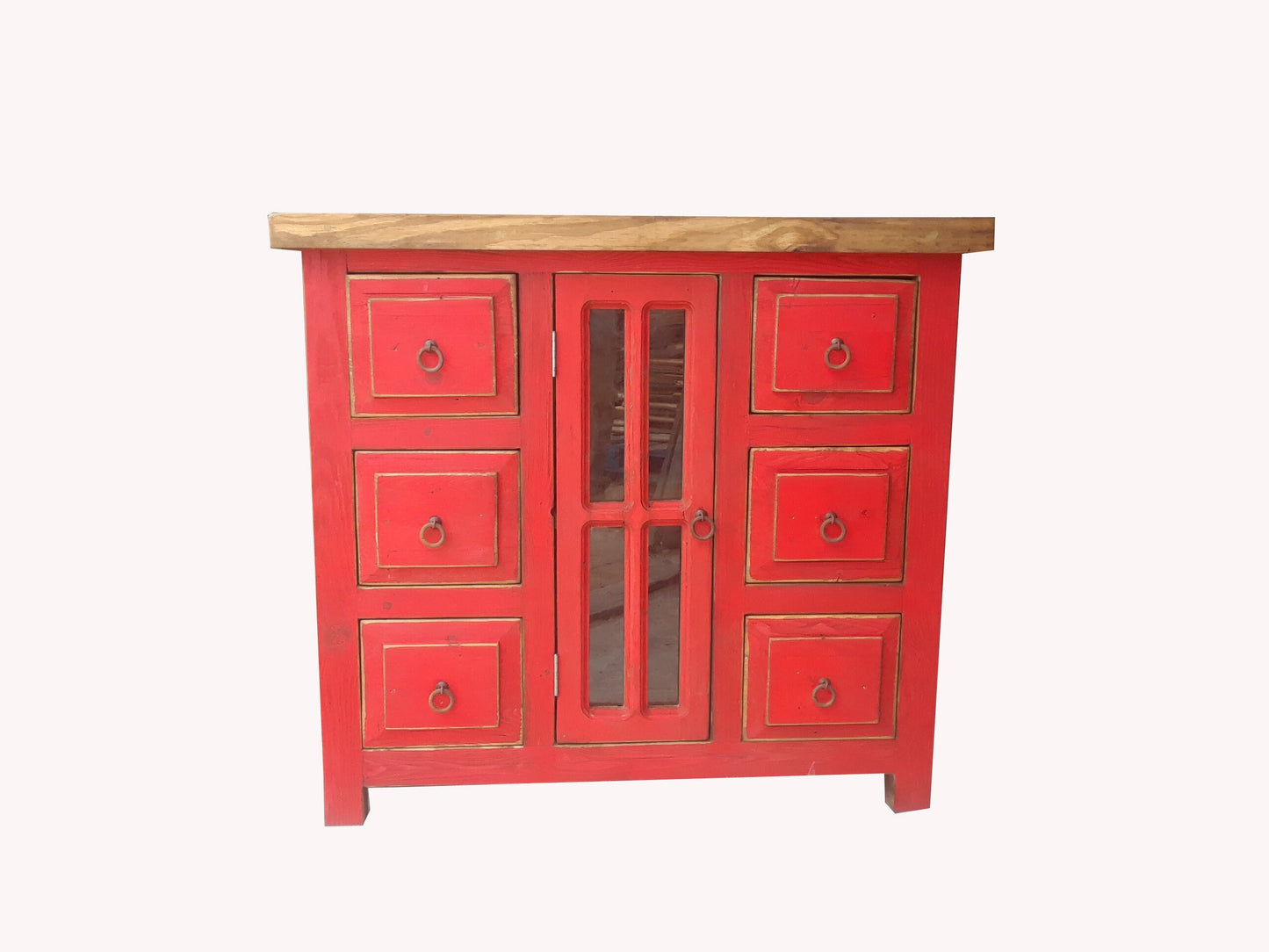 Burbank Custom Rustic Bathroom Vanity