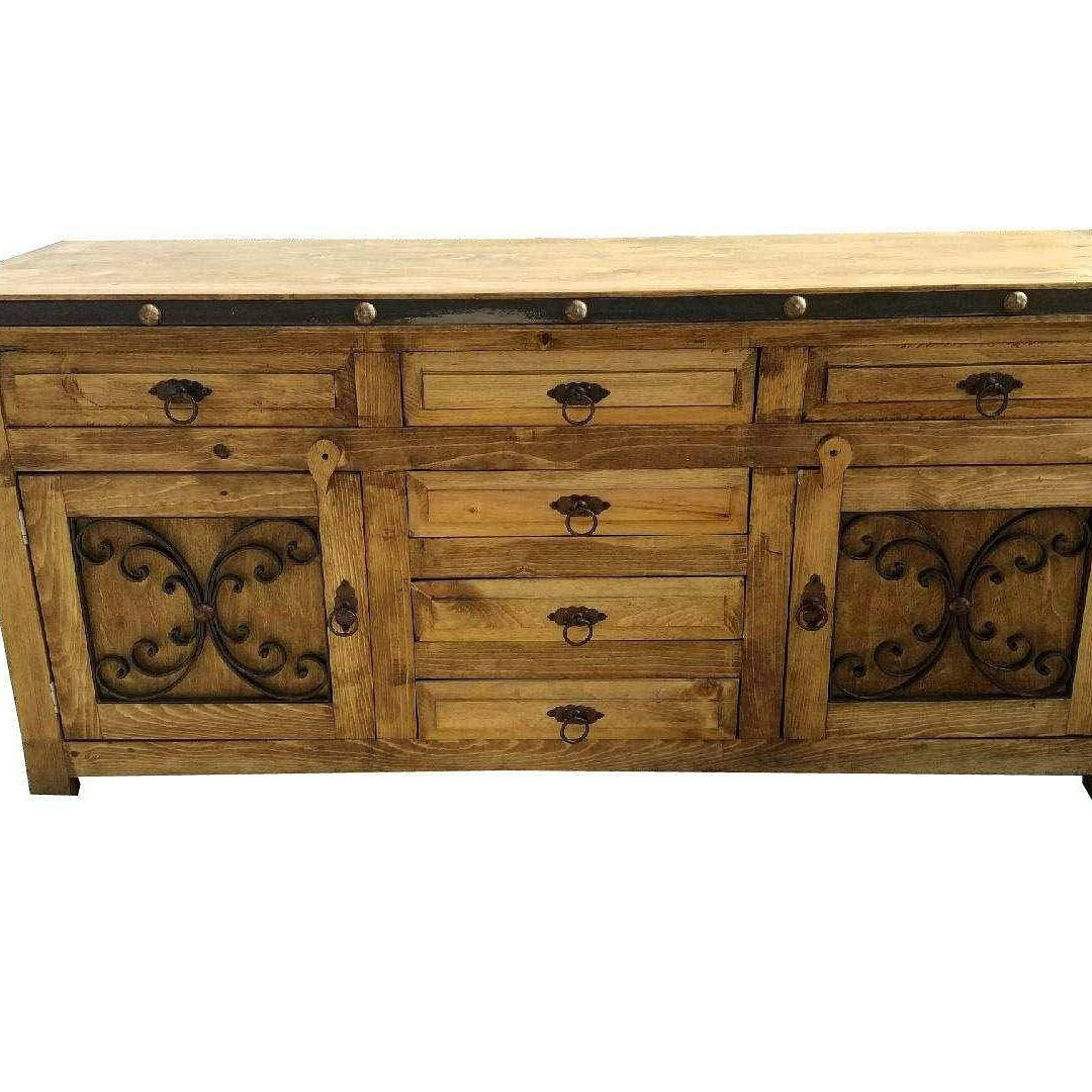 Rustic Saint Andrew Bathroom Vanity/ Buffet Cabinet