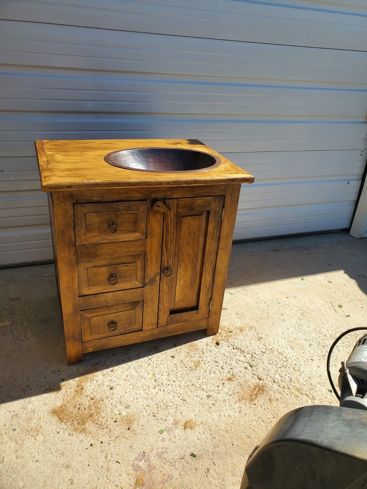 Reclaimed wood Bathroom Vanity