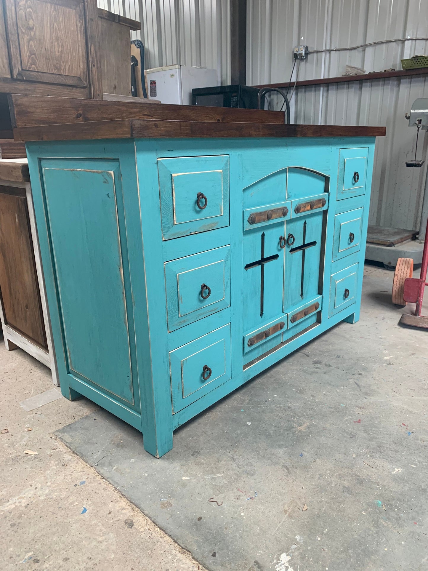 Templar rustic bathroom vanity