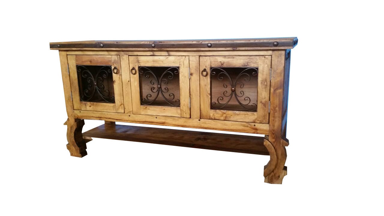 Rustic yugo leg bathroom vanity