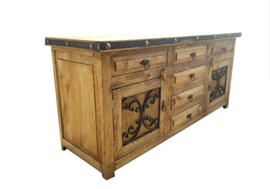 Rustic Saint Andrew Bathroom Vanity/ Buffet Cabinet