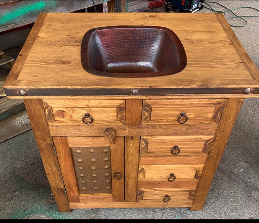 Rustic Bathroom vanity