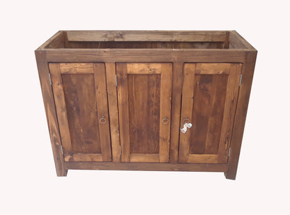 Rustic Reclaimed Wood Bathroom Vanity