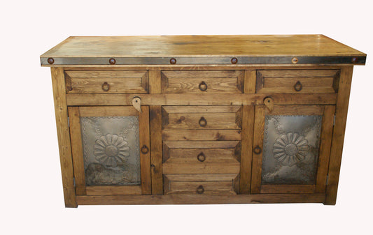 Rustic Bathroom Vanity Flora Laminosa