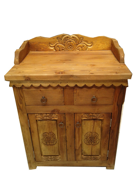 Shipwreck Hand Carved Rustic Vanity