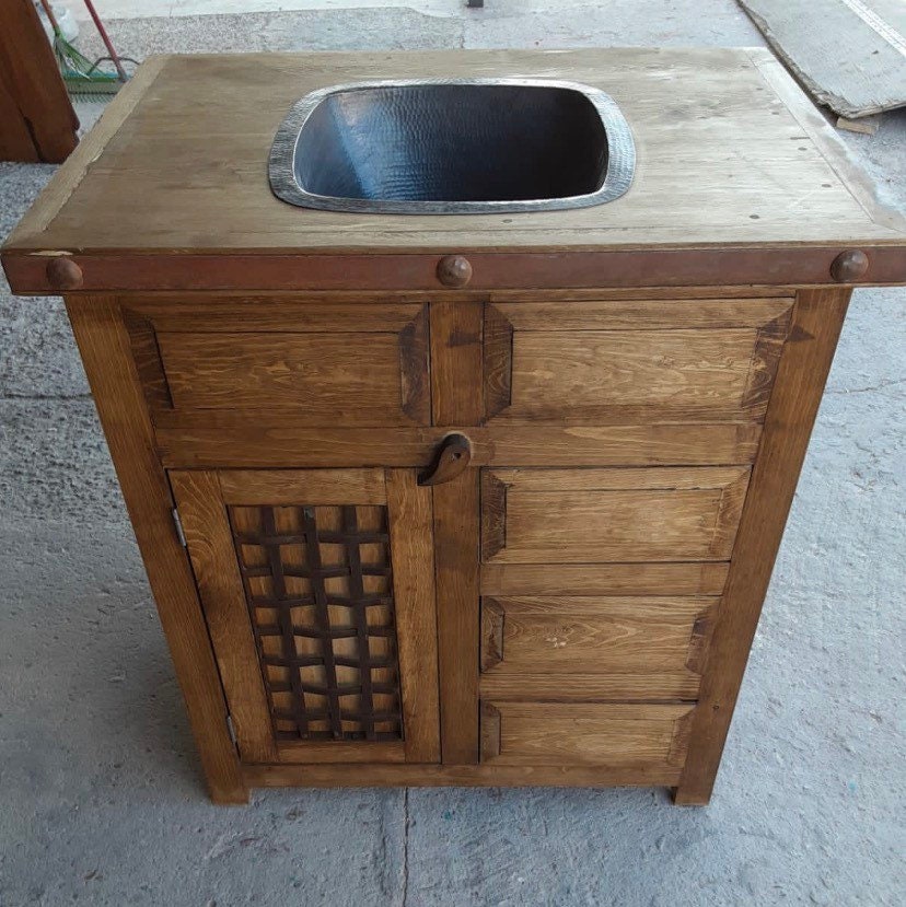 Dungeon bathroom vanity