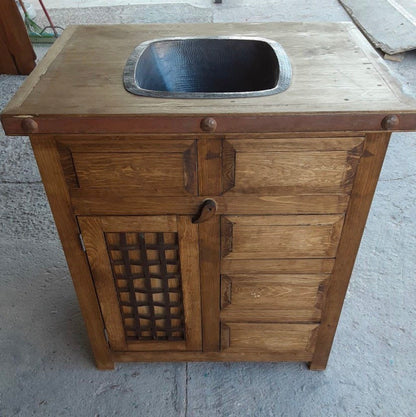 Dungeon bathroom vanity