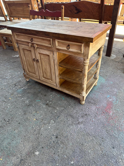 Rustic Kitchen Island