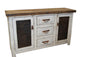 Rustic Whitewash Bathroom Vanity 3 Drawers