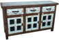 Moreno's - Three Door Abbot Rustic Bathroom Vanity