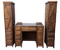 Moreno's - New Rustic 2 Tower Storage Bathroom Vanity