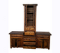 Moreno's - Rustic Center Tower Double Sink Bathroom Vanity