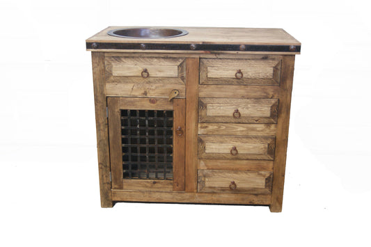 Rustic Bathroom Vanity