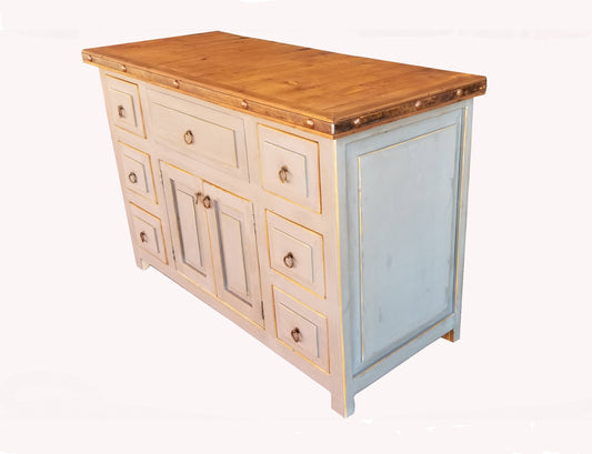 Rialto Rustic Reclaimed Wood Bathroom Vanity, Gray,