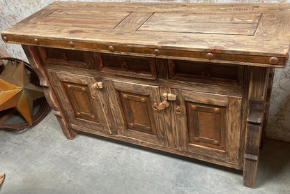 wire Brush Bathroom vanity