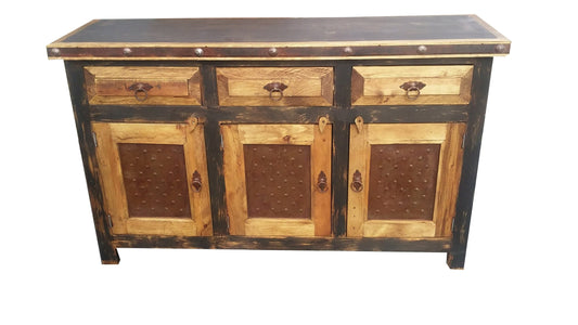 Rustic Bathroom Vanity Metallo Trinitas