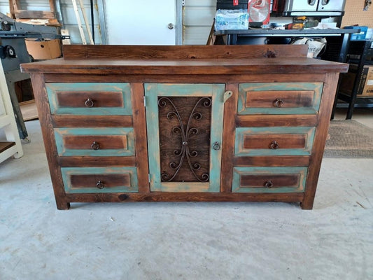 Rustic vanity