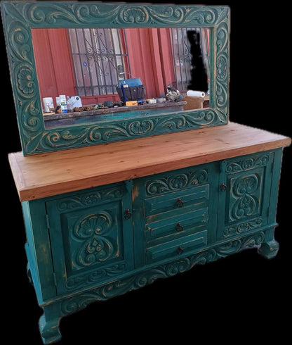 Shipwreck Vanity/Mirror Set