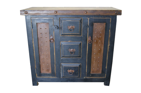 Rustic Vanity Black Wash