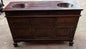 Shipwreck Dark Vanity W/ 2 Copper Sinks Included