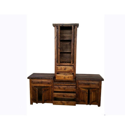 The rustic tower vanity
