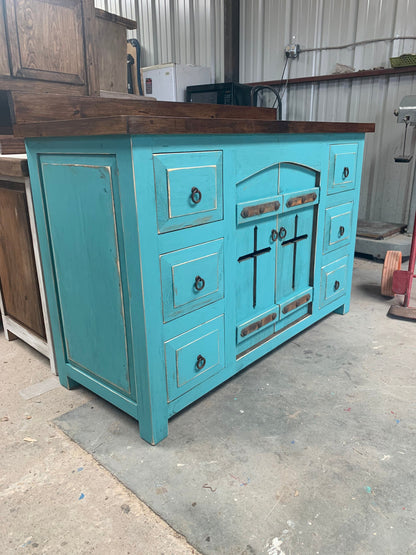 Templar rustic bathroom vanity